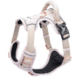 FREUDENTIER® Dog Harness with Breathable Padding, Bomb-proof Fit, Anti-Pull Chest Harness for Large, Medium and Small Dogs (M)