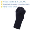 Browint Silk Glove Liners for Cold Weather Black Unisex Thermal