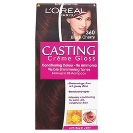 3 x L'Oreal Paris Casting Creme Gloss Conditioning Colour 360 Black Cherry