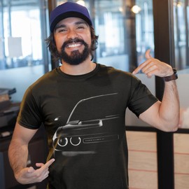 Generic Challenger Mens T-Shirt American Muscle Sports Race Car Classic Adult Tee Black XXXL 04, 3X-Large, Navy