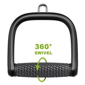 BeneLabel D Handle Gym Fitness Grips, Gym Handles, Non-Slip and Comfortable Handle, Solid Aluminium Alloy Handle, Suitable for Home and Gym