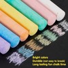 160 PCS Sidewalk Chalks Set Non-Toxic Washable Jumbo Chalk for
