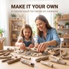 Craft Sticks, 20Pcs Mini Wood Log for Rustic Home Decor