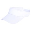 White Fang CA541 Women's Visor, Sun Visor, Plain, Hat, Stylish,