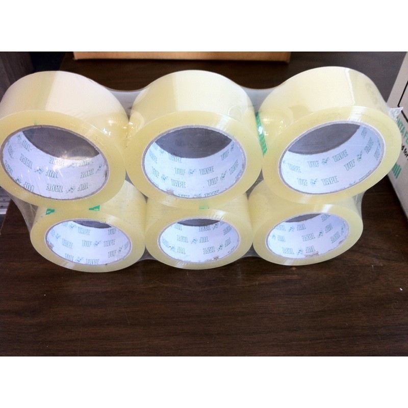 Tuf Tape Industrial Carton Sealing: 48mm X 100m; 2" X