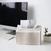 Lvkjafaz Leather Cover for Disposable Paper Hand Towel Box, Compatible