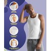 BROOKLYN VERTICAL Mens 6-Pack Tank Tops | Moisture-Wicking Ribbed Lightweight