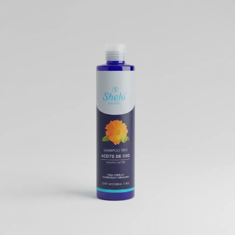 Shampoo Tipo Aceite Oso Shelo Nabel 530ml Hidrata Nutre
