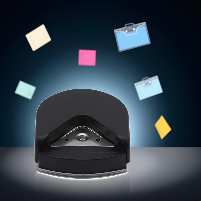 3Pcs Black 4mm Radius Corner Rounder Punch Paper Corner Rounder