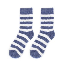 ALLY-MAGIC Fluffy Socks Womens 4-7, Ladies Bed Socks Cosy Socks Winter Warm Comfy Girls Socks Christmas Gifts for Women and Mum Y9FHBTWW (UK, Alpha, One Size, Blue)