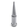White Knight 3810XL-25AM Chrome 9/16"-18 1-Pc Spline Spike Lug Nut