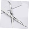 Angoily Premium Static Stainless Steel Tweezers for Jewelry Making Multi