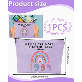 MOPZIJA Kosmetiktasche Damen, 31 Geburtstag Make-Up-Tasche, Schminktasche, Tragbare Makeup Bag, Mehrzweck Makeup Tasche, Geschenke für 31 Geburtstag Frauen Beste Freundinnen und Brautjungfern