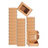 sourcing map 32Pcs Soap Packaging Boxes 2.4x3.3x1.2 Inch Kraft Soap
