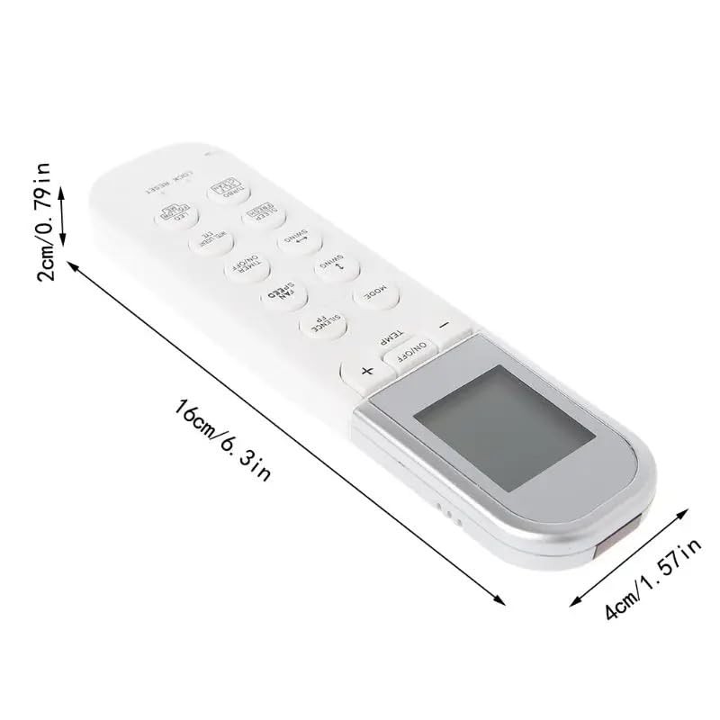 Remote Control Replacement for Midea ComfortStar Air Conditioner RG36F/BGEF RG36F2/BGEF