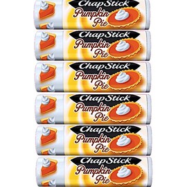 Chapstick Ultimate Collection Pack of 6 Gift Set Variations Includes Chap Stick Aloha Coconut,Candy Cane, Cake Batter, Strawberry, Moisturizer Original, Pumpkin Pie (Pack of 6 Pumpkin Pie Chapstick)