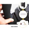 Loncky Black Genuine Leather Suede Steering Wheel Cover for Toyota