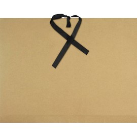 Kangaro A3 Kraft Drawing Folder with Ribbons