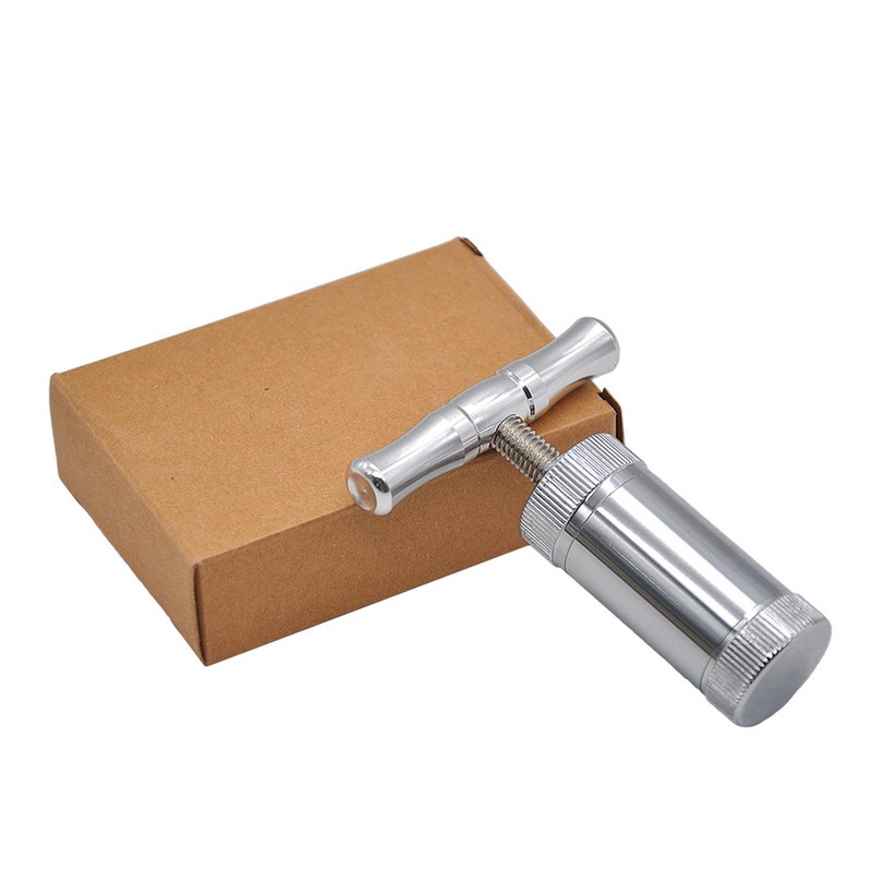 Mini Aluminum Alloy Spice Compression Tool Portable Single Handle Pollen