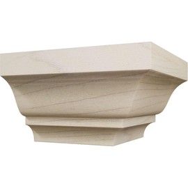 1 5/8"P x 2 3/8"H WM52 Americraft Solid Hardwood Stain Grade MiterLink Crown Moulding Outside Corner, Maple (Matches Moulding MLDW01X03WM52MA)