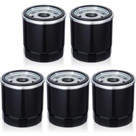 Therwen 5 Pcs Am107423 Oil Filter 136-7848 120-4276 126-5234 127-9222 Oil Filter Compatible with Toro V-twin Engine Timecutter Zero Turn Mower Sw4200 Ss4250 Ss5000 Ss5425