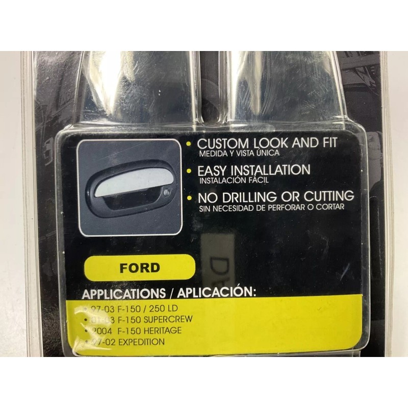 Bully SDH201C Chrome Front Exterior Door Handle Covers - 1997-2004