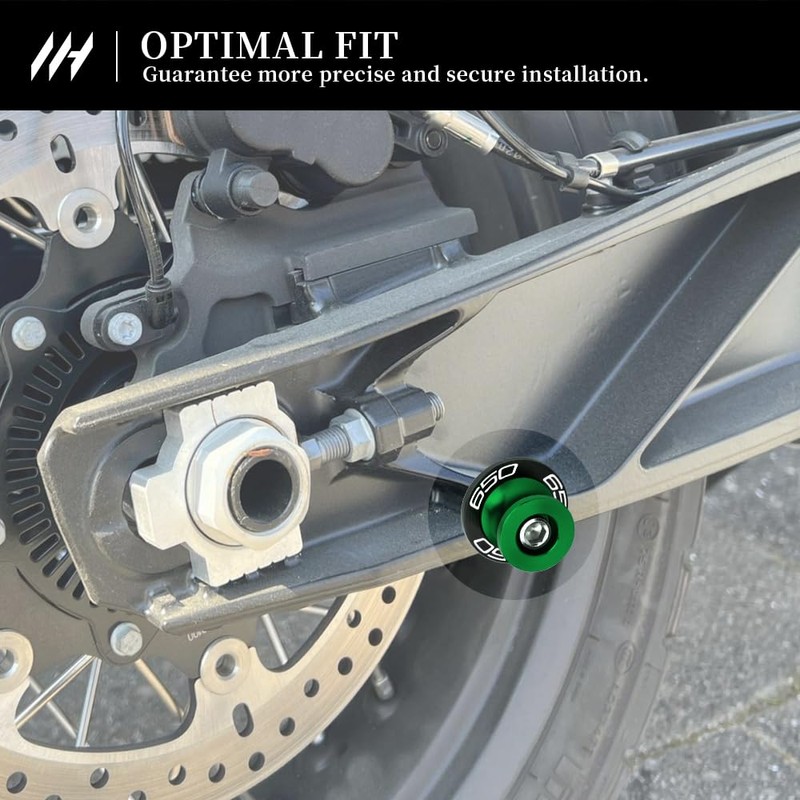MotHeart M8 Swing Arm Bobbin Compatible Z650RS 2022-2024 Paddock Stand