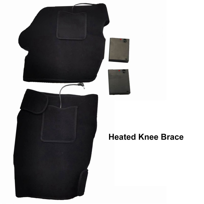 Heated Knee Brace Wrap 3 Levels Reduce Arthritis Pain Heated