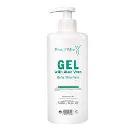 Beauty Med Large Capacity Aloe Gel 500ml 500ml Sample Set / 뷰티메드 대용량 알로에 겔 500ml 500ml  샘플세트