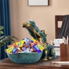 aboxoo Hippo Statue,Large Hippopotamus Figurine Home Sculpture with Resin, Hippo