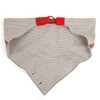 Reddy Grey Cooling Dog Bandana, Large/X-Large