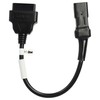 vhbw OBD2 Adapter 4 Pin to OBD2 16 Pin Compatible