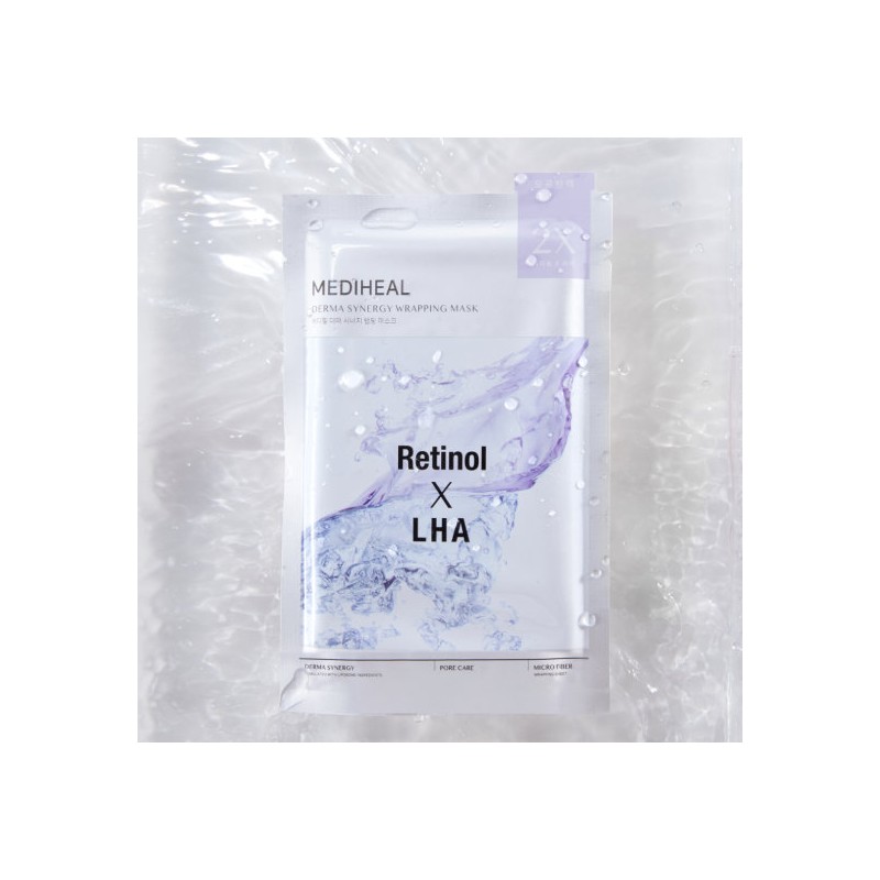 Mediheal (Retinol x LaHA) Derma Synergy Wrapping Mask Pore Tightening