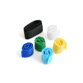 System-S Cable Ties with Velcro Fastening Cable Velcro (Velcro, Velcro Straps Cable Attachment), Set of 6