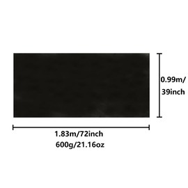 TopHomer Fire Pit Mat, Fireproof Fire Mat Under Fire Pit Reusable BBQ Patio Protector Pad for Lawn, Deck, Outdoor Campsite (0.99 * 1.83in/39 * 72in)