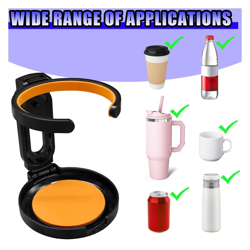 Car Air Vent Cup Holder Auto Ashtray Holder, Adjustable Drink