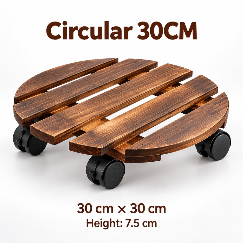 Rolling Plant Stand for Indoor and Outdoor Potted Plants –
