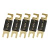 X AUTOHAUX 5 Pcs ANL Fuses 30 Amp Gold Tone
