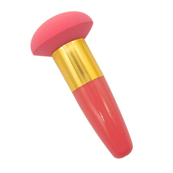 PACKOVE Foundation Powder Puff Sponge with Handle for Easy Blending
