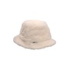 Sterntaler Girls' Vegan Fur Hat, natural