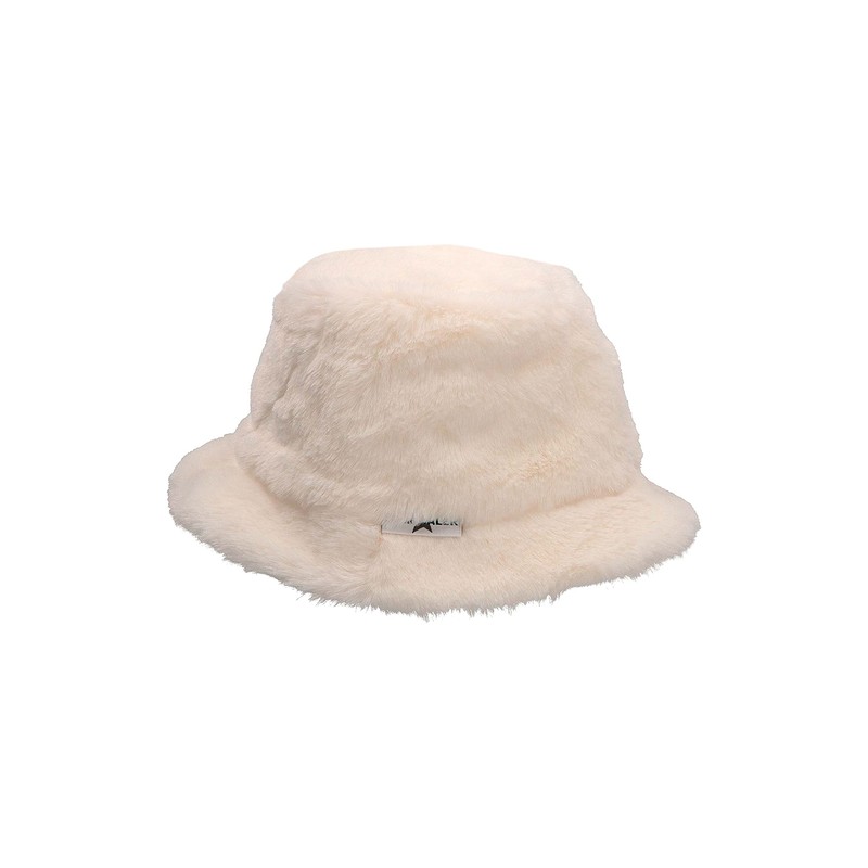 Sterntaler Girls' Vegan Fur Hat, natural
