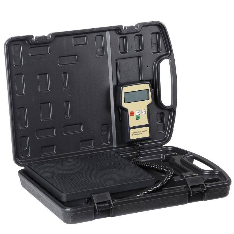 SEGAWE 220lbs Digital Electronic Refrigerant Charging Recover Weight Scale for