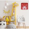 sarcia.eu Pig Wall Clock Analogue Square Clock for Kids 8x8
