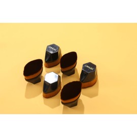 CANUSA Professional Makeup Foundation Brush, Dense Synthetic Bristles, Ergonomic Handle, Black (BLACK)