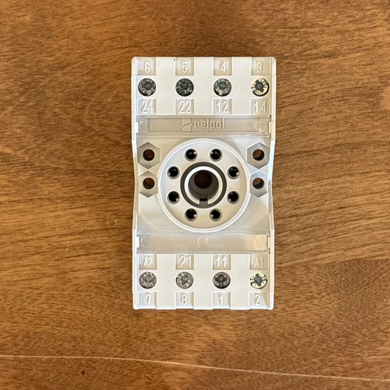 Altech Corp PZ8 Relay Socket 8 Pin Dr, Screw Term