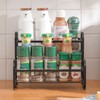 Metal Desktop Storage Rack 2 Tier Prevent Slip Multifunction Metal