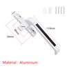 Qrity Window Handle Left and Right Handle Aluminium Alloy Swing