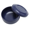 Men Shaving Soap Bowl Dark Blue Wide Mouth Easy To