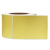 Hybsk 2x3 Inch Gold Sticker Rectangle Color-Code Labels 300 Labels