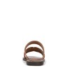 Sam Edelman Women's Gabi Flat Sandal, Cuoio/Rich Cognac, 8.5